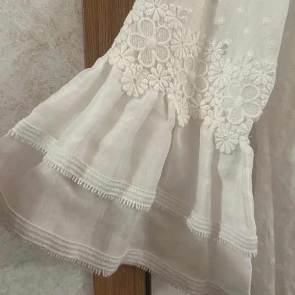 Andrew GN French Designer Swiss Dot Zip Front French Size 38 - Picture 6 of 10